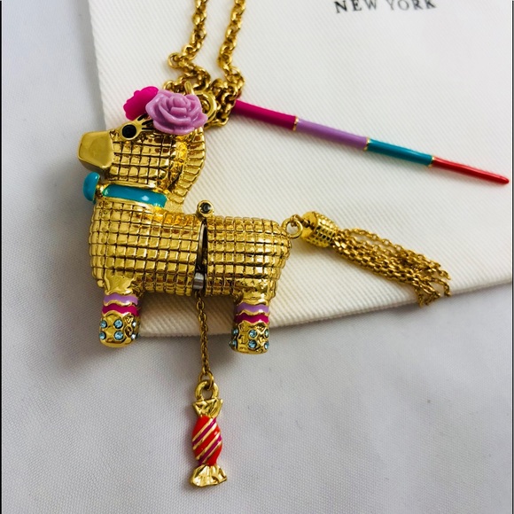 kate spade Jewelry - New! Kate Spade Gold Pony Pendant Necklace